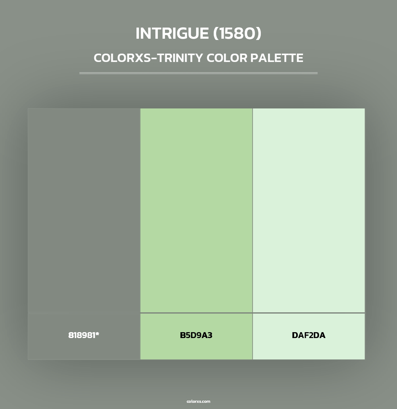 Intrigue (1580) - Colorxs Trinity Palette