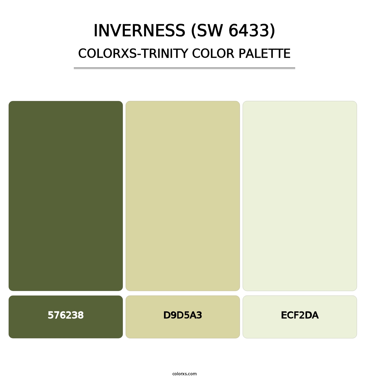 Inverness (SW 6433) - Colorxs Trinity Palette