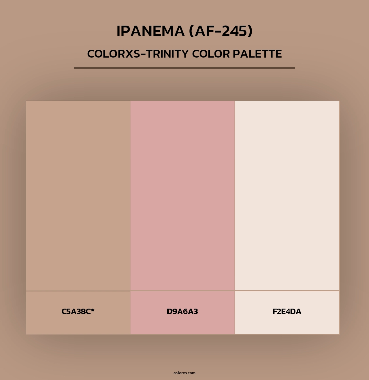 Ipanema (AF-245) - Colorxs Trinity Palette