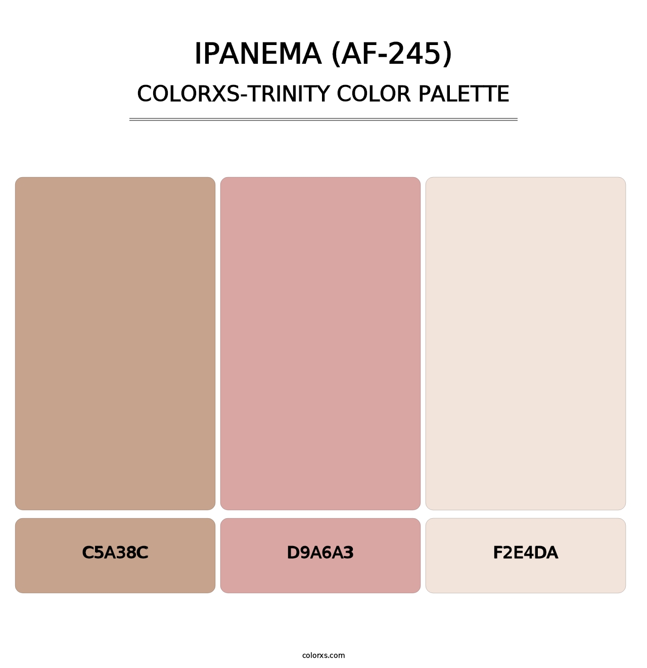 Ipanema (AF-245) - Colorxs Trinity Palette
