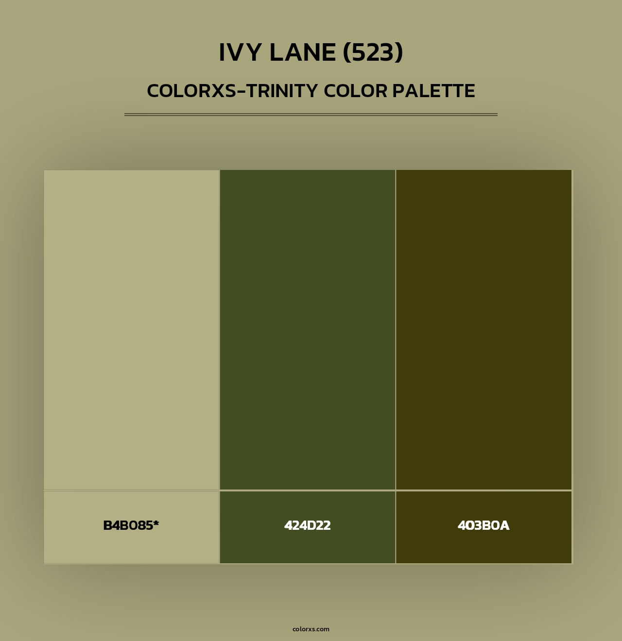 Ivy Lane (523) - Colorxs Trinity Palette