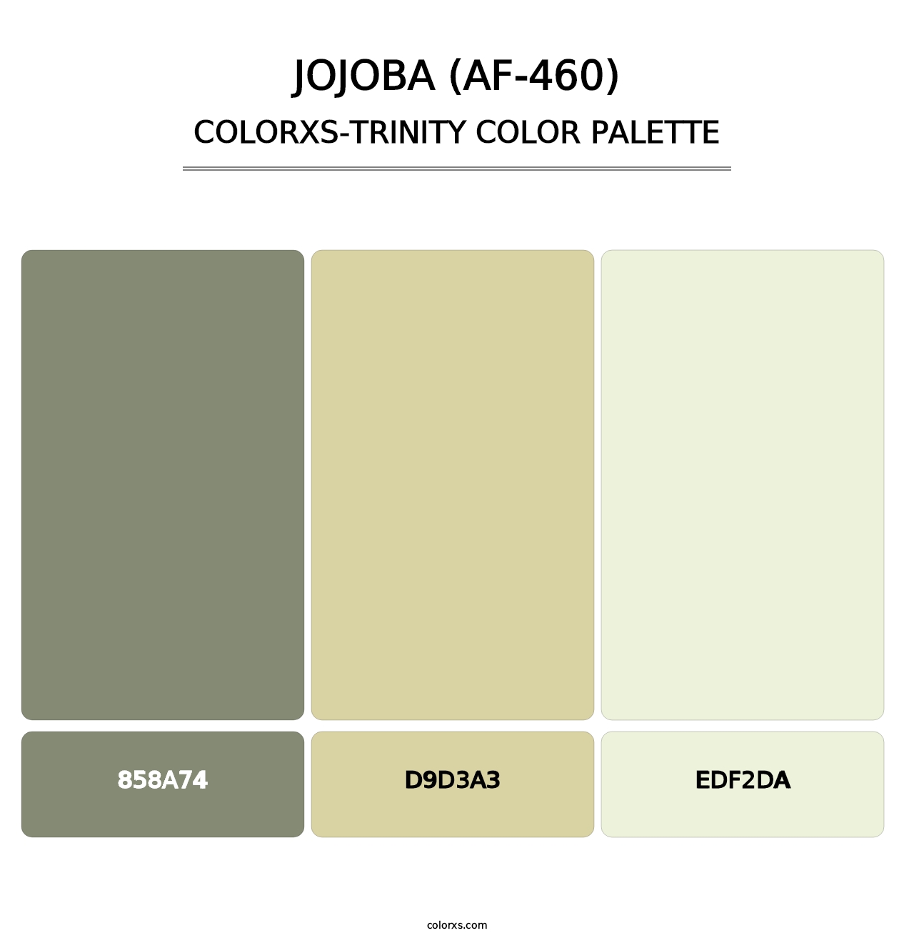 Jojoba (AF-460) - Colorxs Trinity Palette