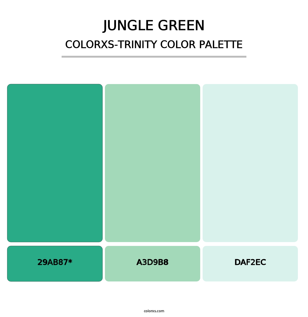 Jungle Green - Colorxs Trinity Palette