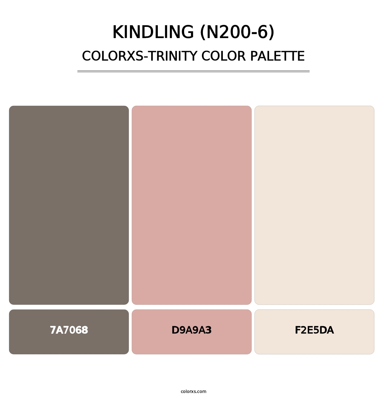 Kindling (N200-6) - Colorxs Trinity Palette