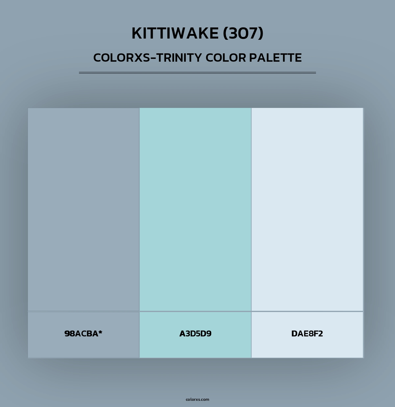 Kittiwake (307) - Colorxs Trinity Palette