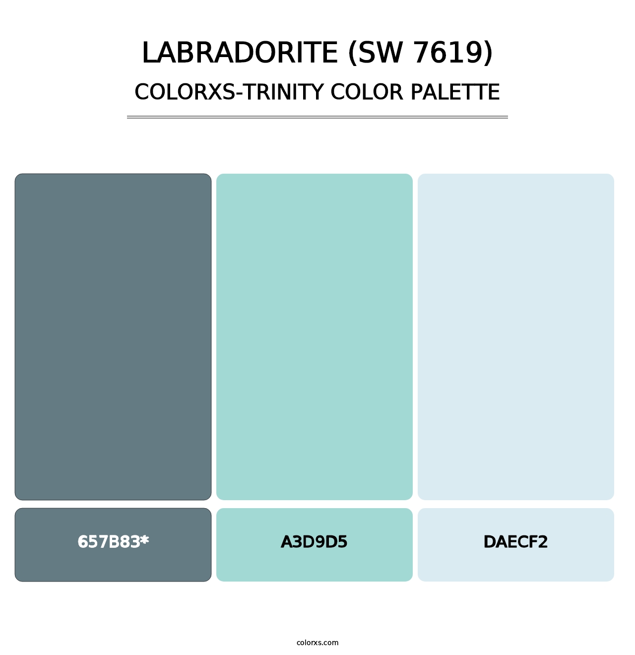 Labradorite (SW 7619) - Colorxs Trinity Palette
