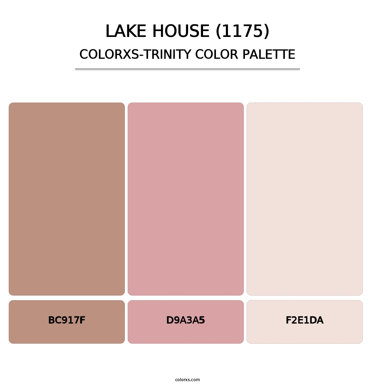 Lake House (1175) - Colorxs Trinity Palette