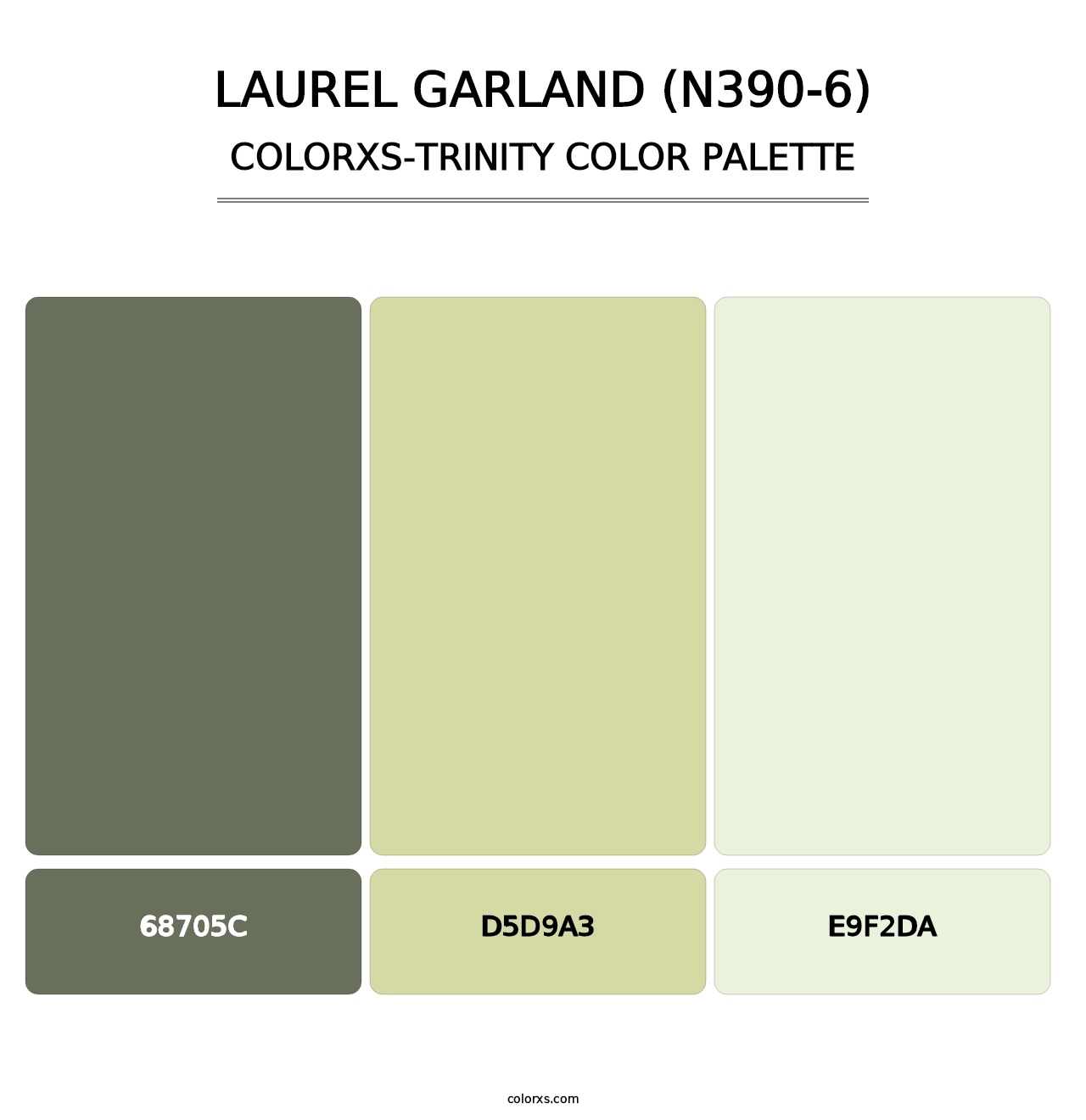 Laurel Garland (N390-6) - Colorxs Trinity Palette