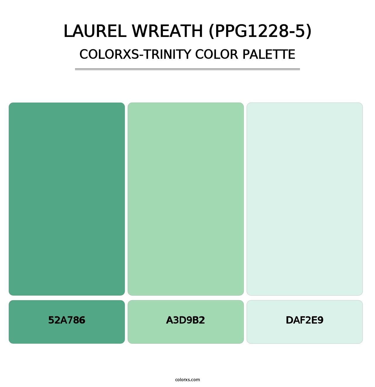 Laurel Wreath (PPG1228-5) - Colorxs Trinity Palette