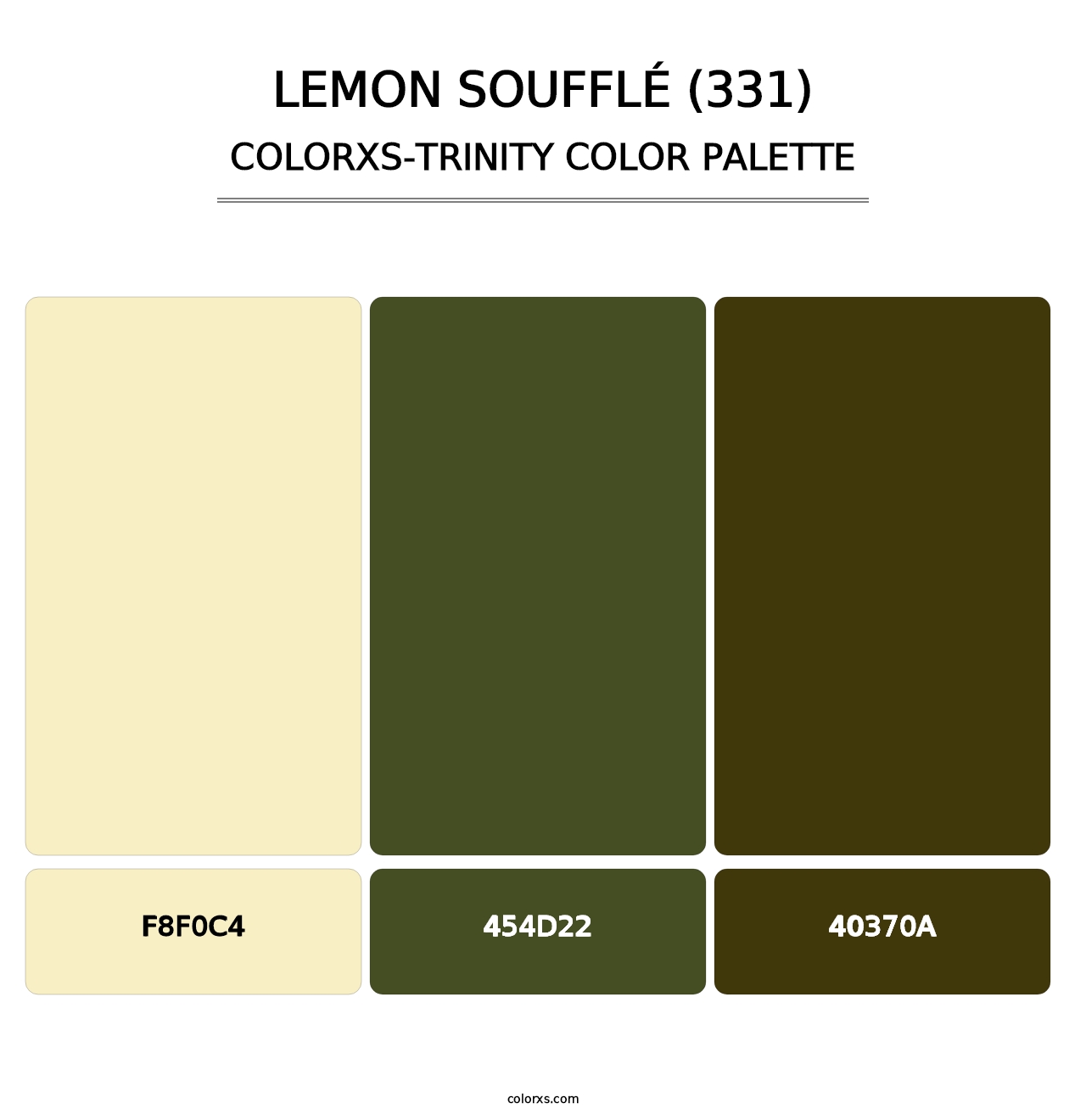 Lemon Soufflé (331) - Colorxs Trinity Palette