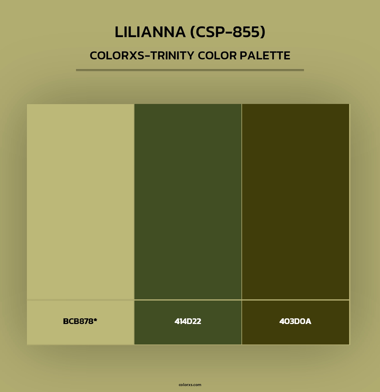 Lilianna (CSP-855) - Colorxs Trinity Palette