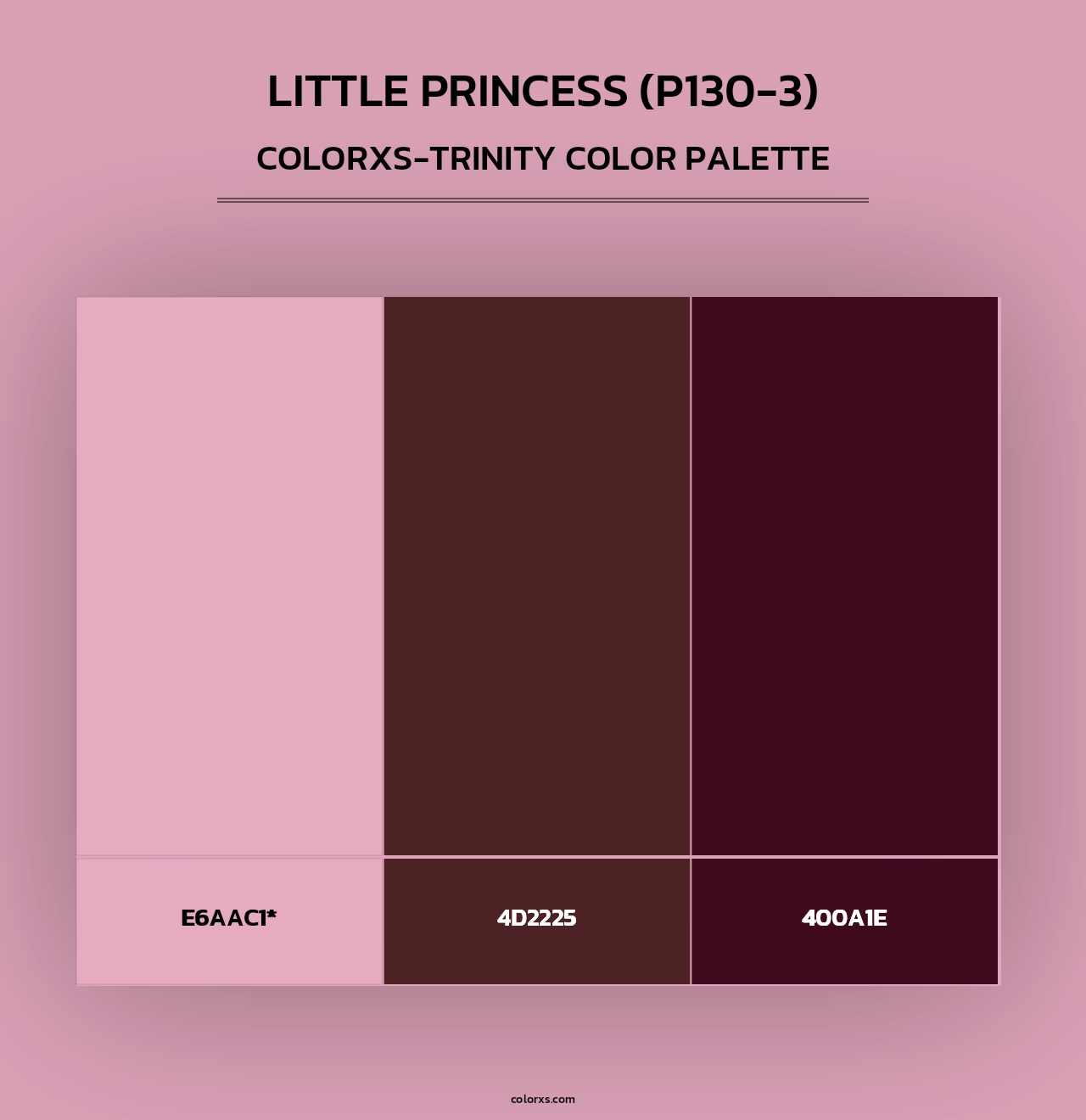 Little Princess (P130-3) - Colorxs Trinity Palette