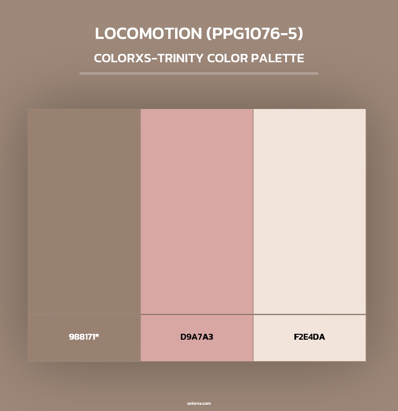 Locomotion (PPG1076-5) - Colorxs Trinity Palette