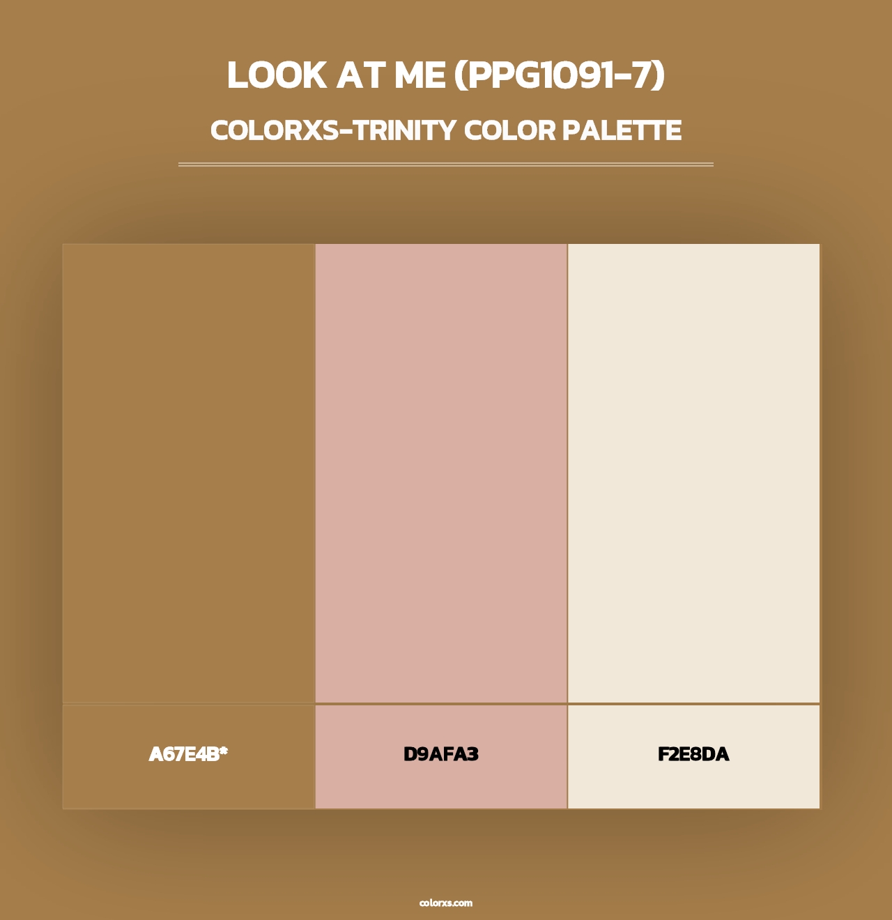 Look At Me (PPG1091-7) - Colorxs Trinity Palette