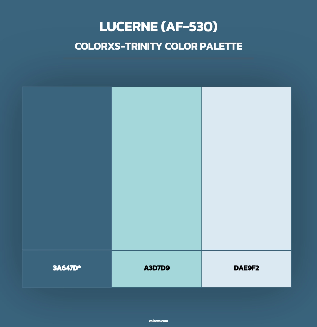 Lucerne (AF-530) - Colorxs Trinity Palette