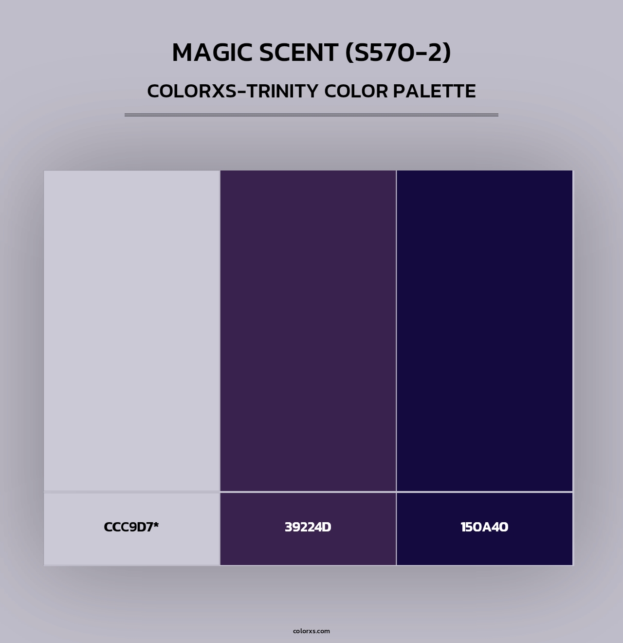 Magic Scent (S570-2) - Colorxs Trinity Palette