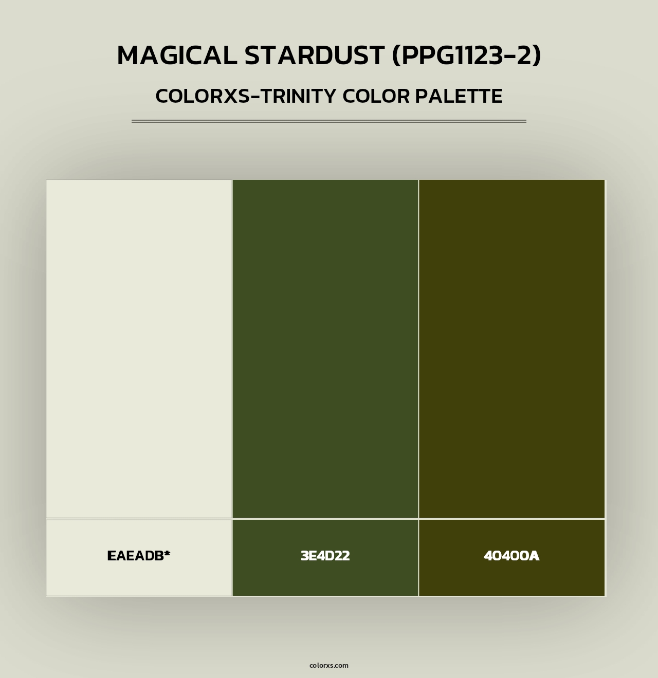 Magical Stardust (PPG1123-2) - Colorxs Trinity Palette