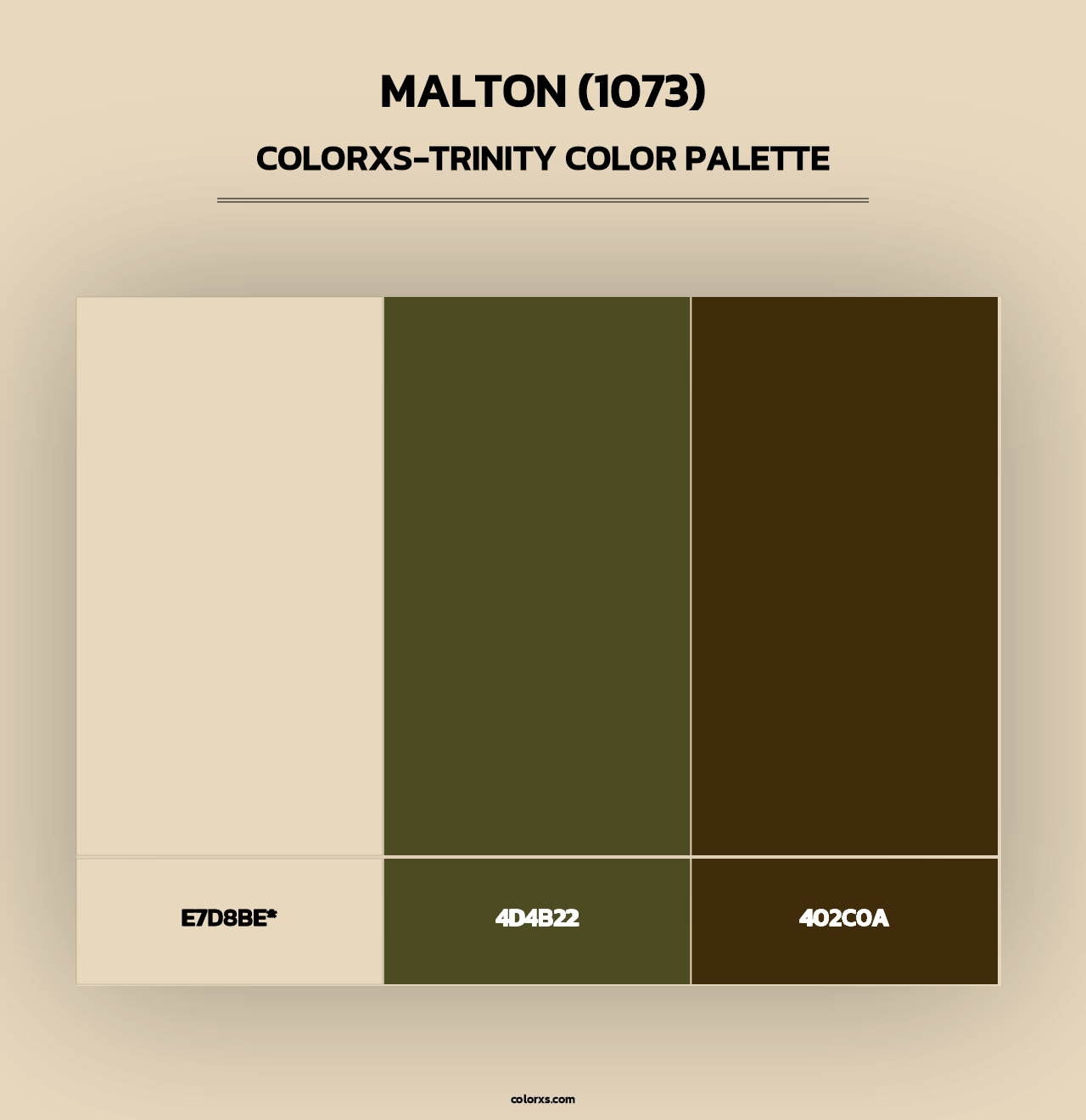 Malton (1073) - Colorxs Trinity Palette