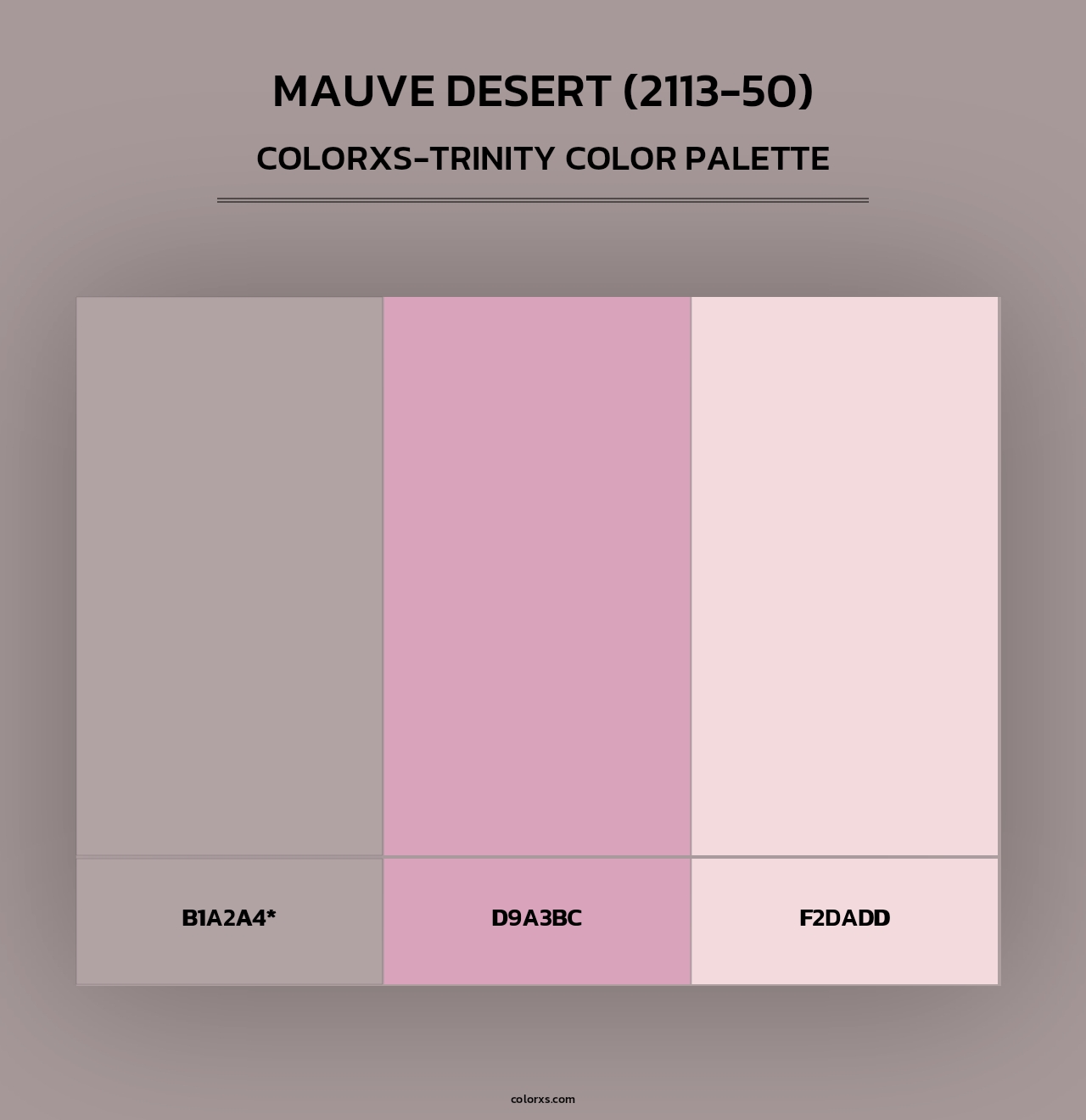 Mauve Desert (2113-50) - Colorxs Trinity Palette