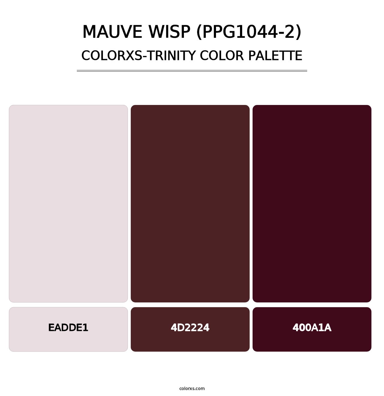 Mauve Wisp (PPG1044-2) - Colorxs Trinity Palette