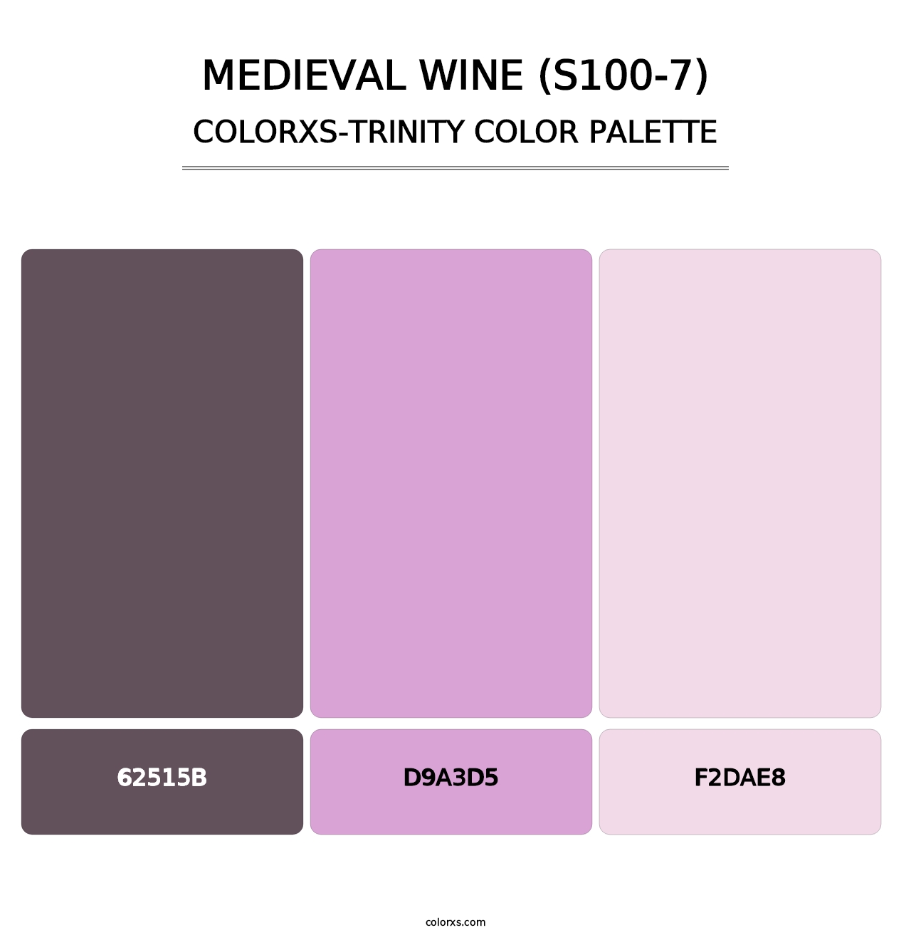 Medieval Wine (S100-7) - Colorxs Trinity Palette
