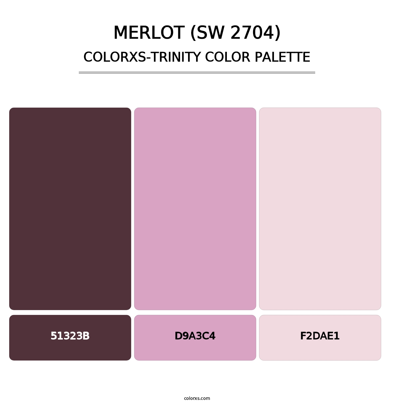 Merlot (SW 2704) - Colorxs Trinity Palette