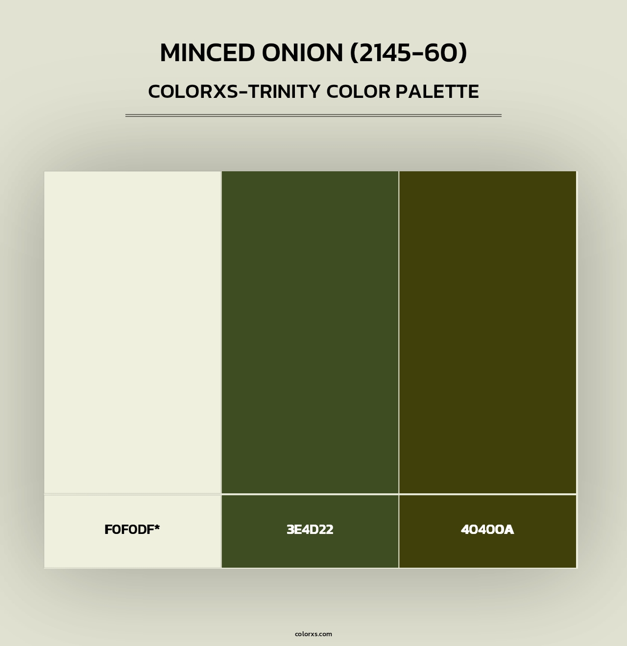 Minced Onion (2145-60) - Colorxs Trinity Palette