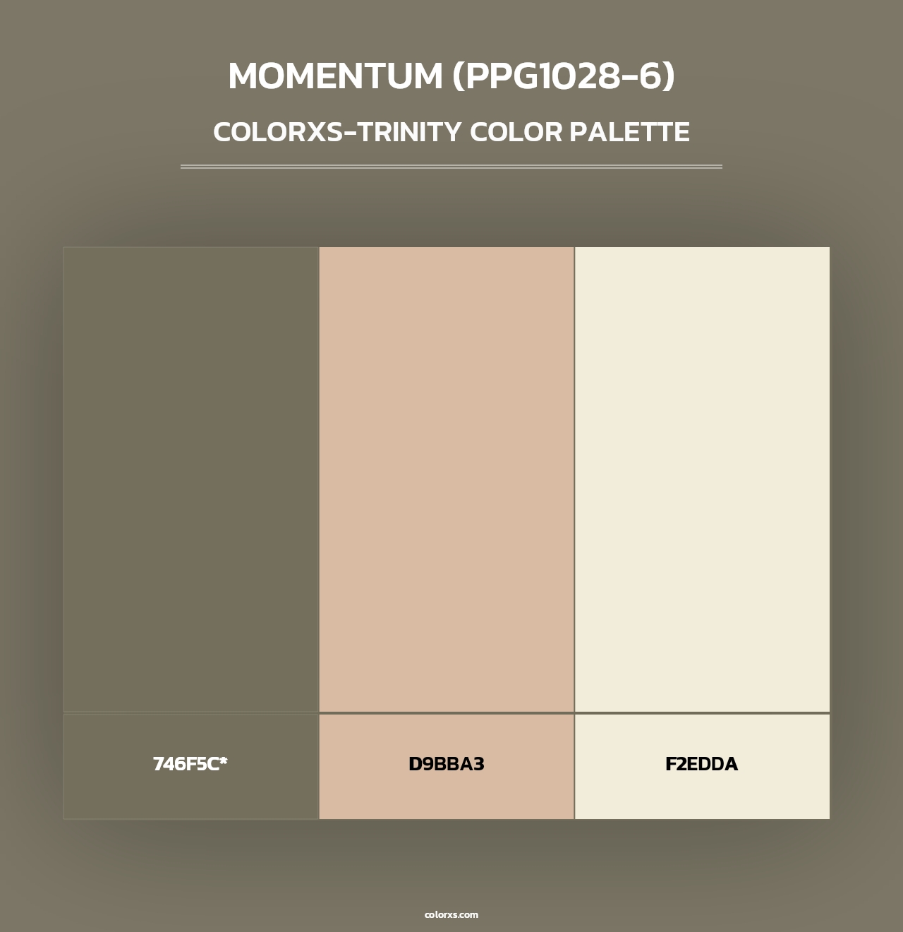 Momentum (PPG1028-6) - Colorxs Trinity Palette