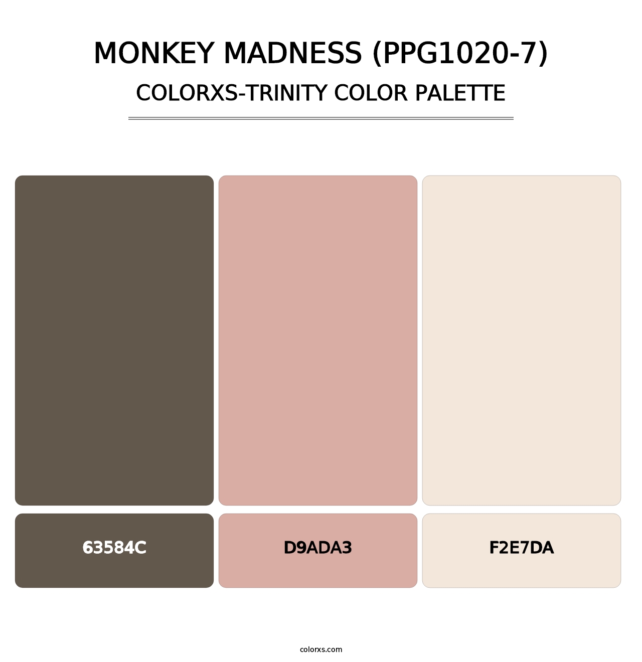 Monkey Madness (PPG1020-7) - Colorxs Trinity Palette