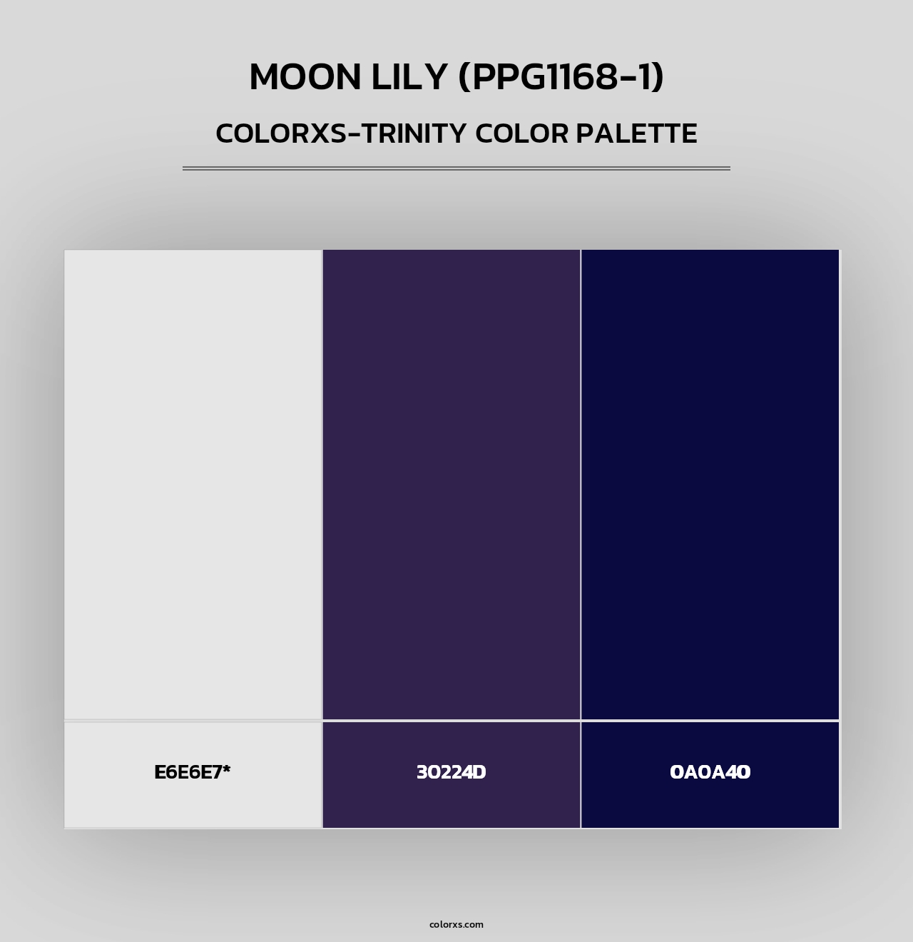 Moon Lily (PPG1168-1) - Colorxs Trinity Palette