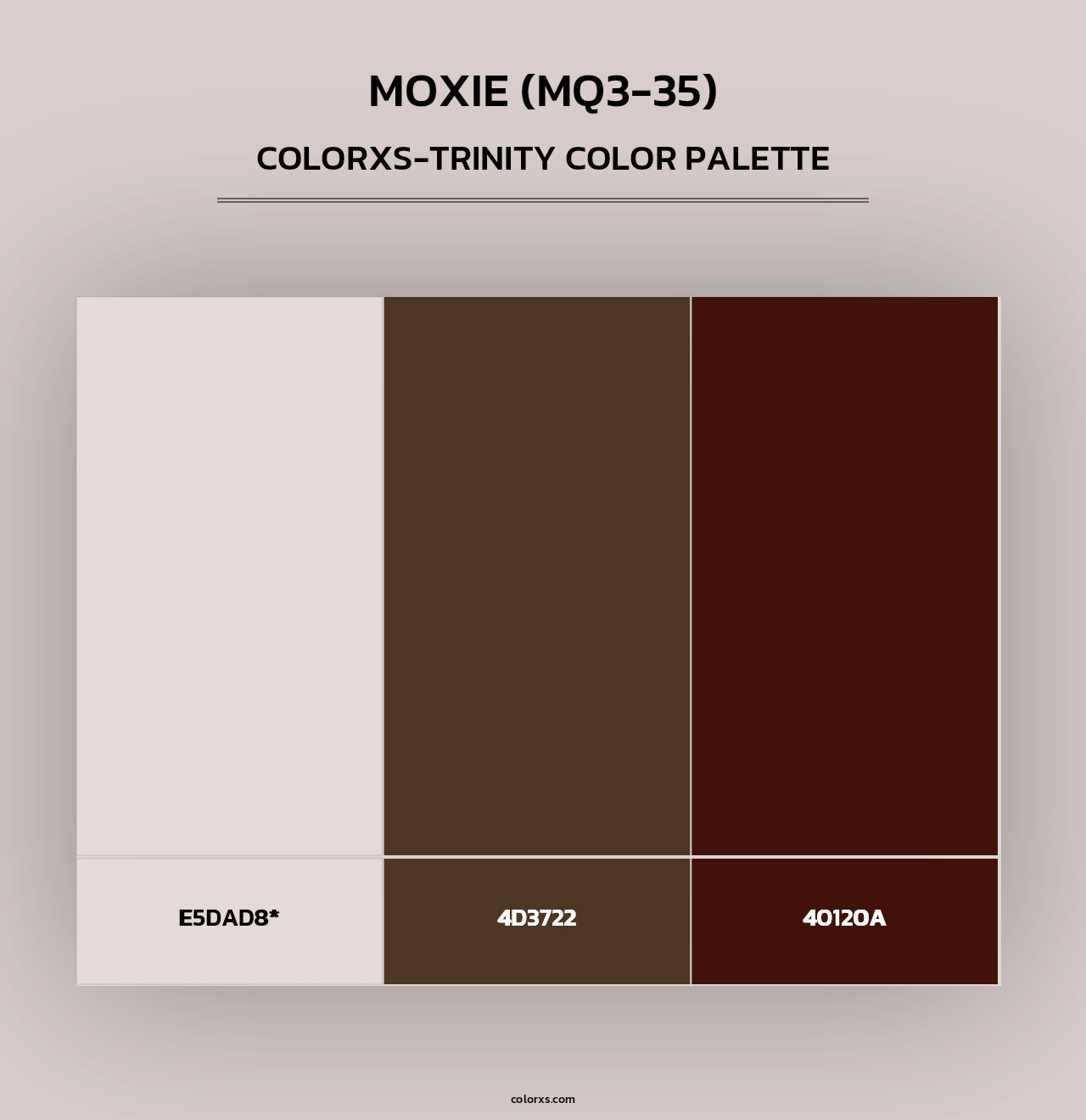 Moxie (MQ3-35) - Colorxs Trinity Palette