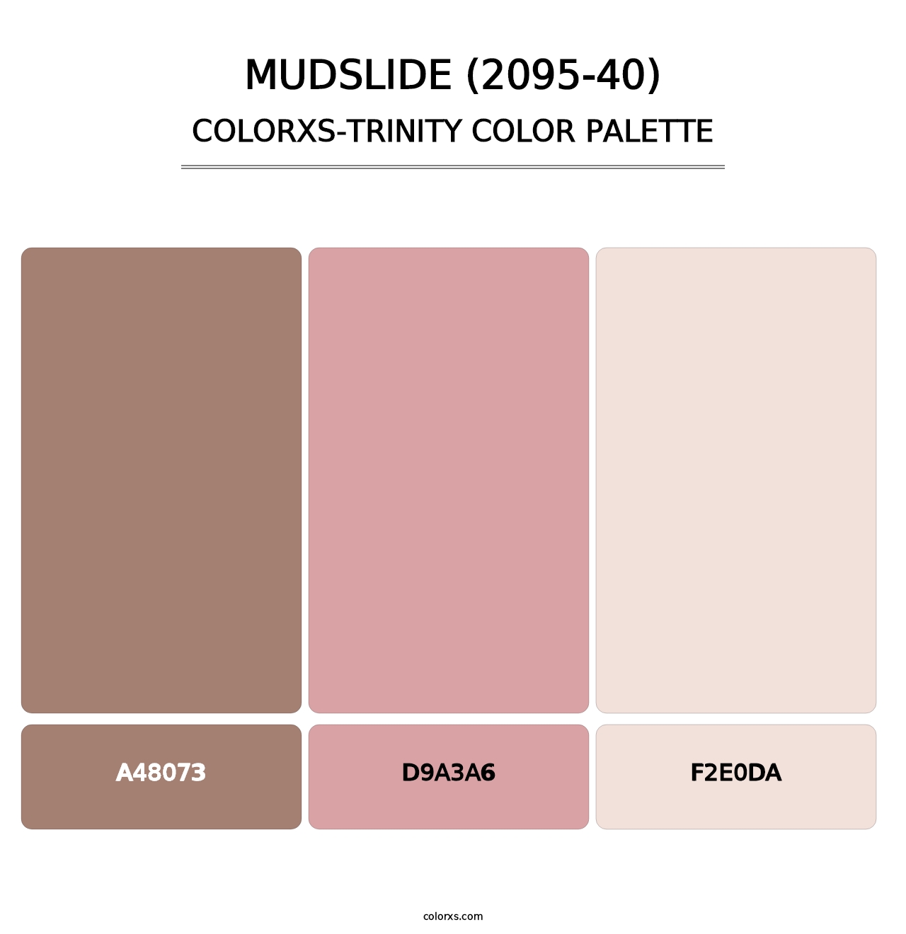 Mudslide (2095-40) - Colorxs Trinity Palette