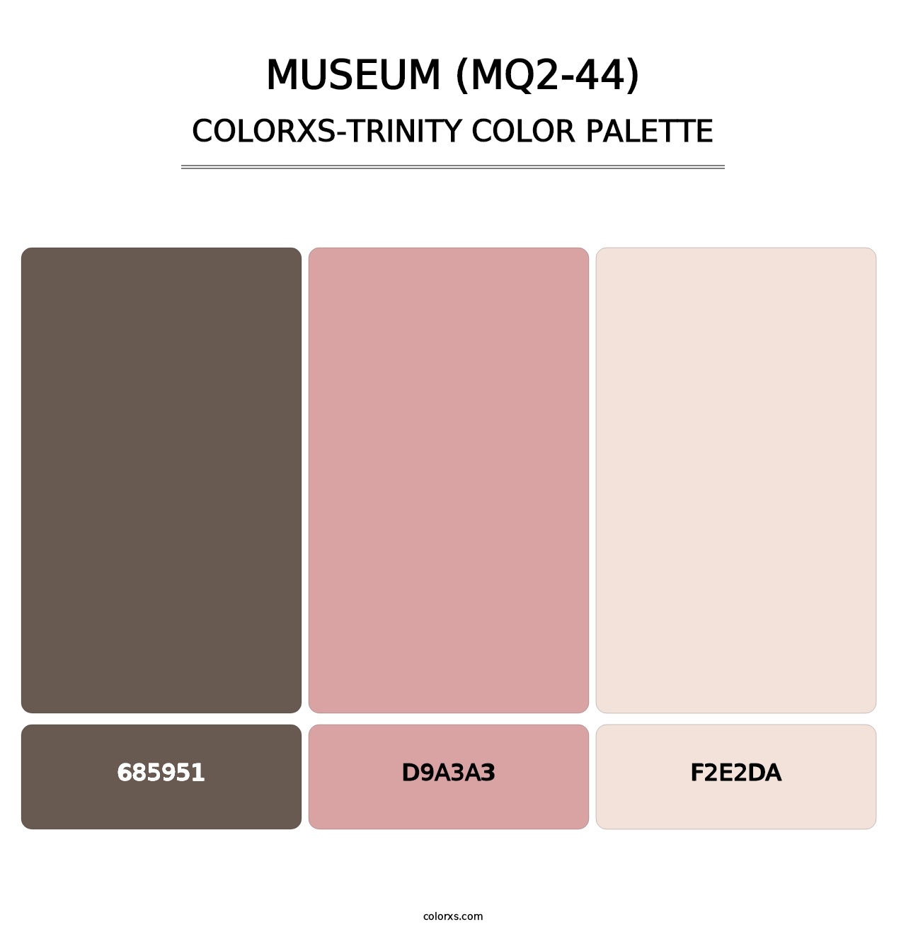 Museum (MQ2-44) - Colorxs Trinity Palette