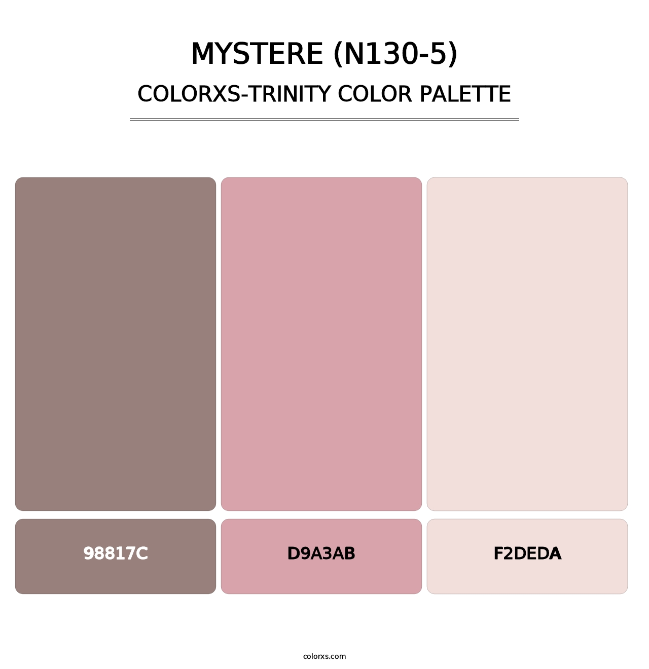 Mystere (N130-5) - Colorxs Trinity Palette