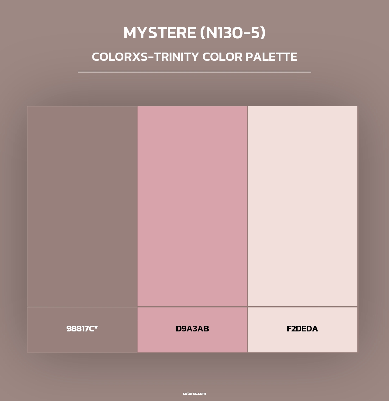 Mystere (N130-5) - Colorxs Trinity Palette