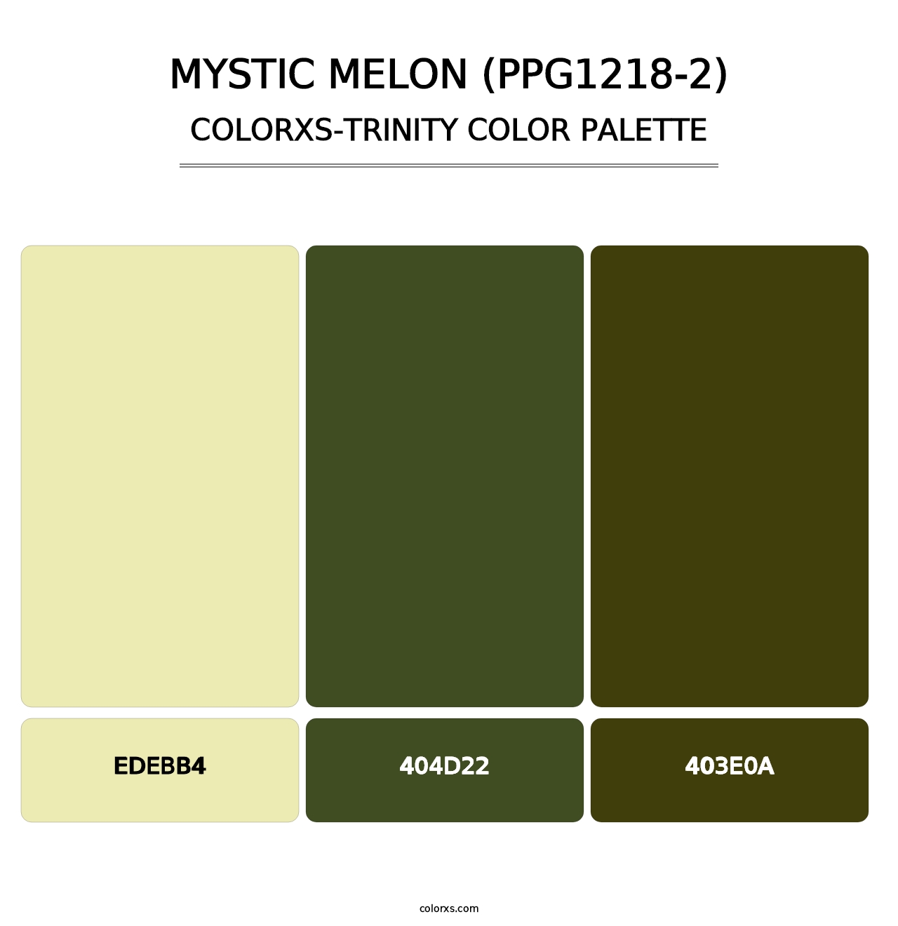 Mystic Melon (PPG1218-2) - Colorxs Trinity Palette