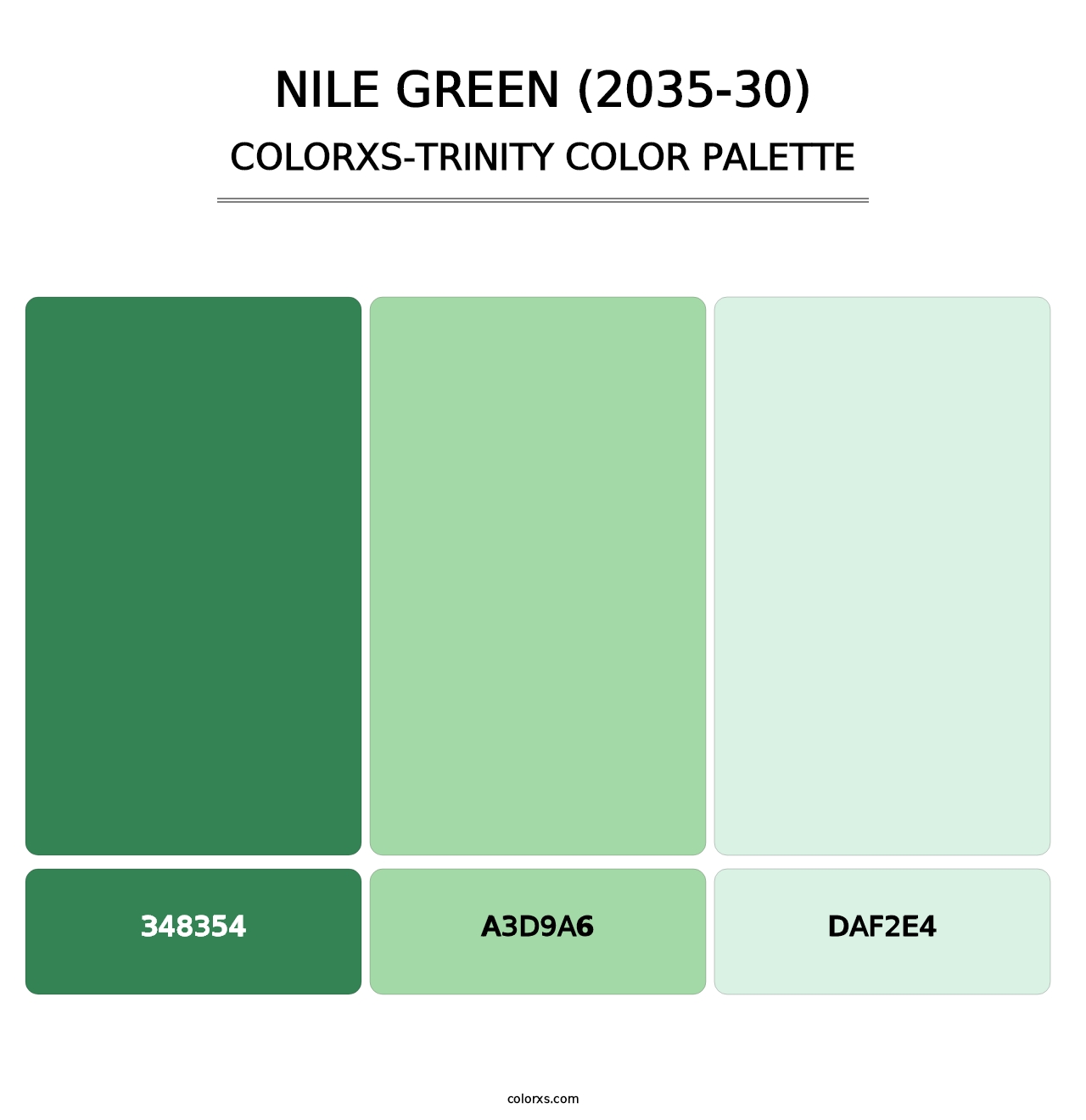 Nile Green (2035-30) - Colorxs Trinity Palette