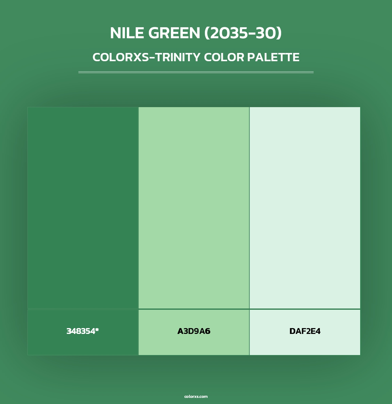 Nile Green (2035-30) - Colorxs Trinity Palette