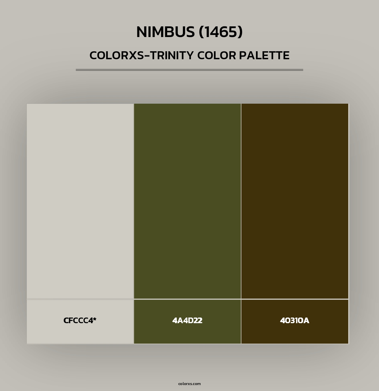 Nimbus (1465) - Colorxs Trinity Palette
