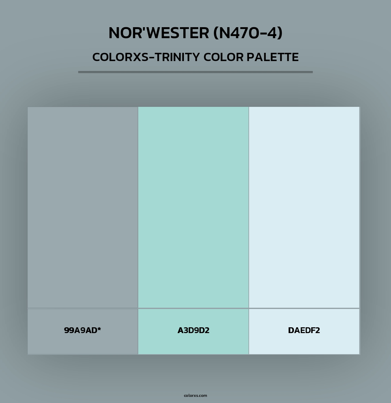 Nor'Wester (N470-4) - Colorxs Trinity Palette
