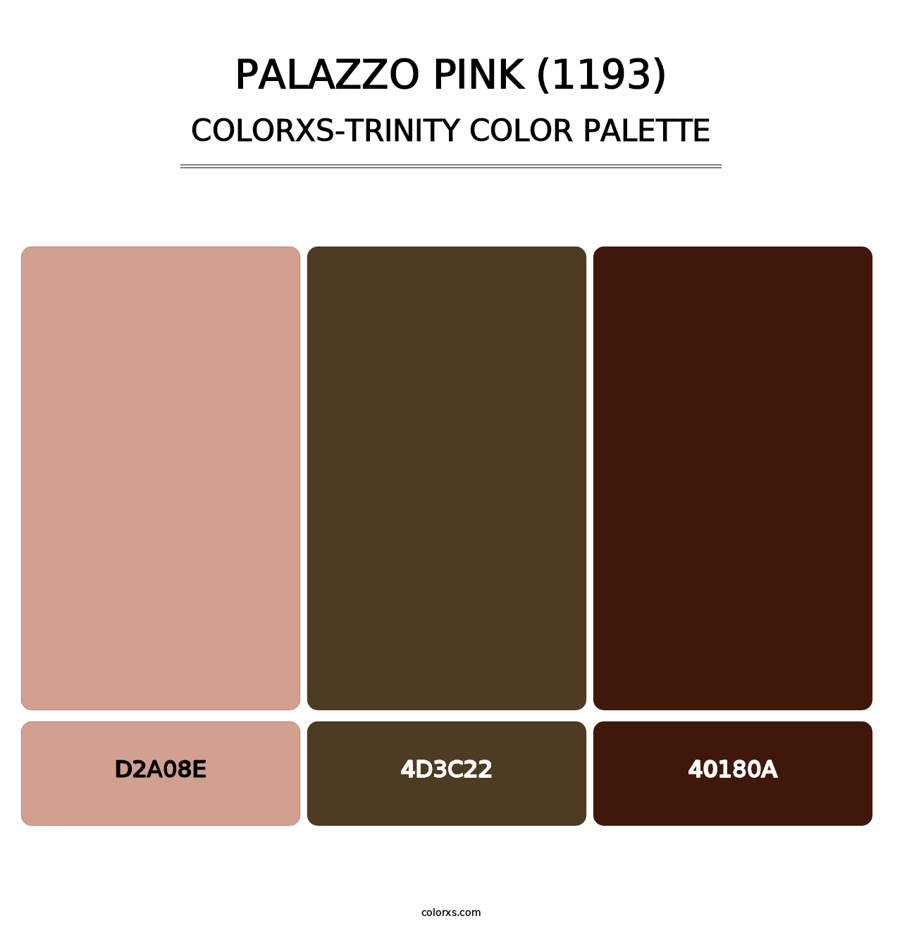 Palazzo Pink (1193) - Colorxs Trinity Palette