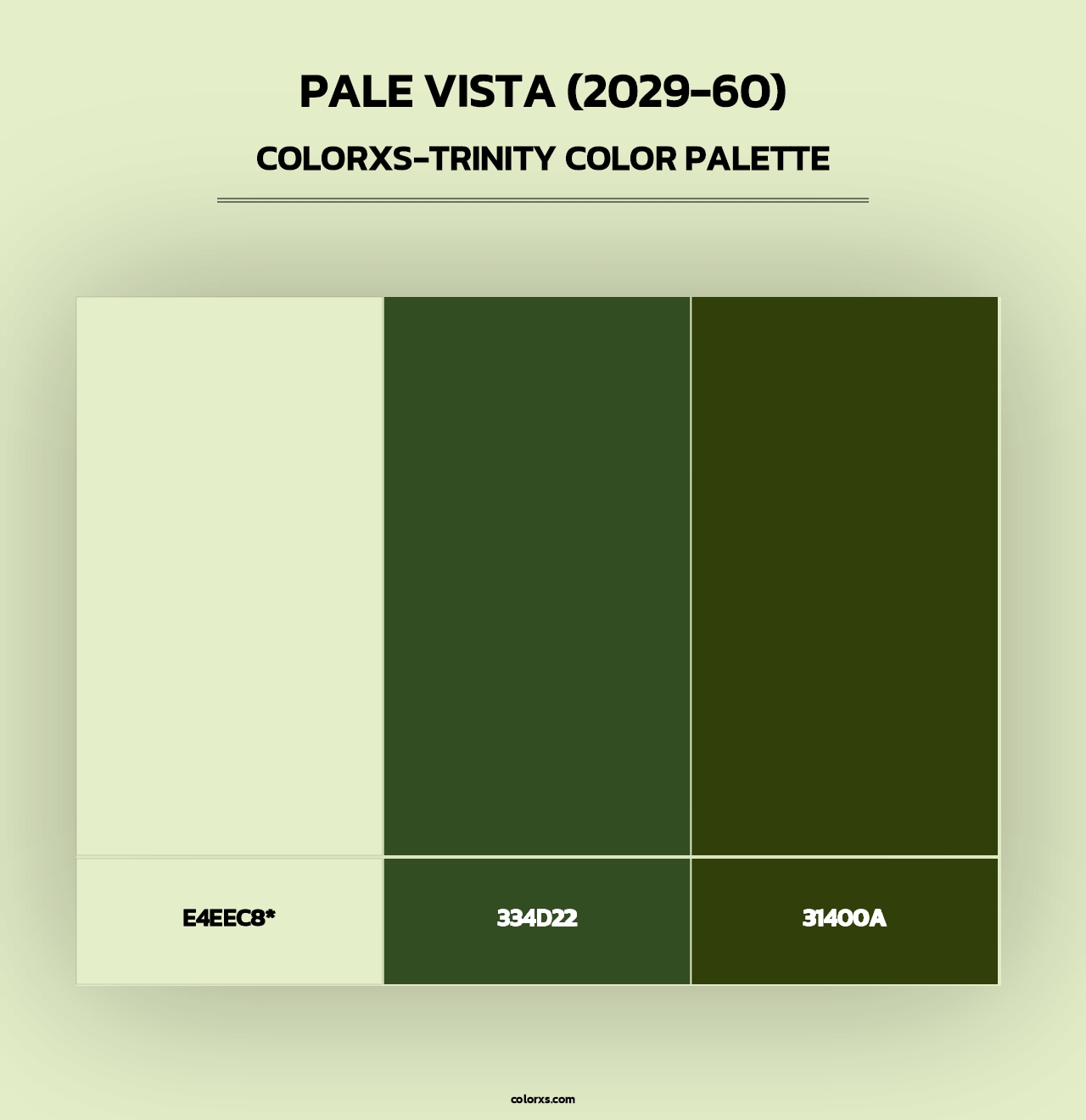 Pale Vista (2029-60) - Colorxs Trinity Palette