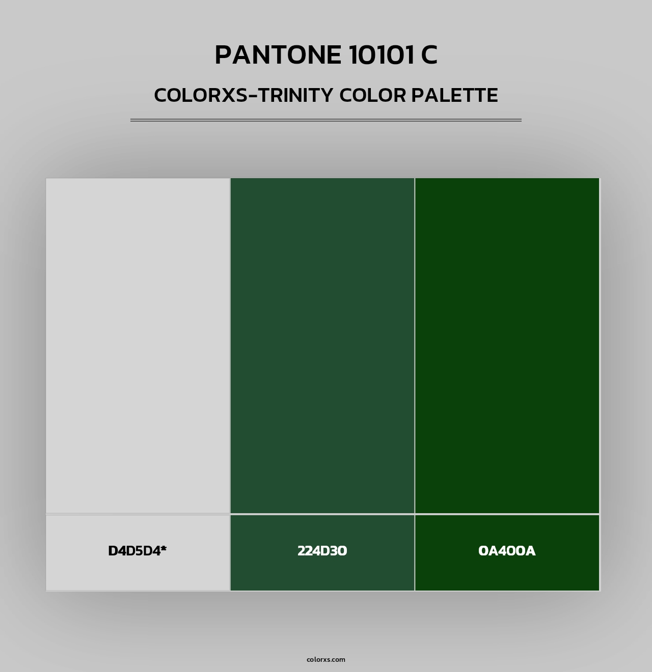 PANTONE 10101 C - Colorxs Trinity Palette