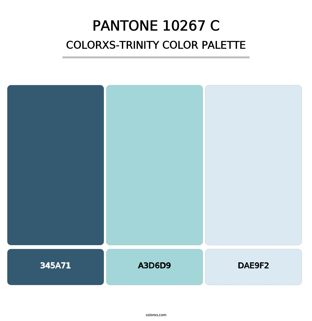 PANTONE 10267 C - Colorxs Trinity Palette