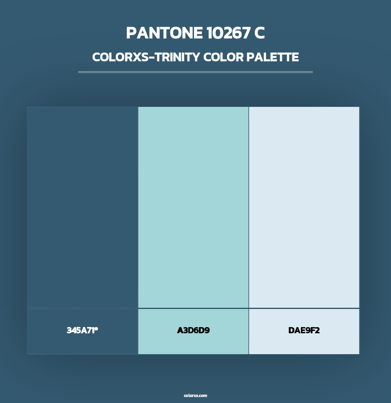 PANTONE 10267 C - Colorxs Trinity Palette