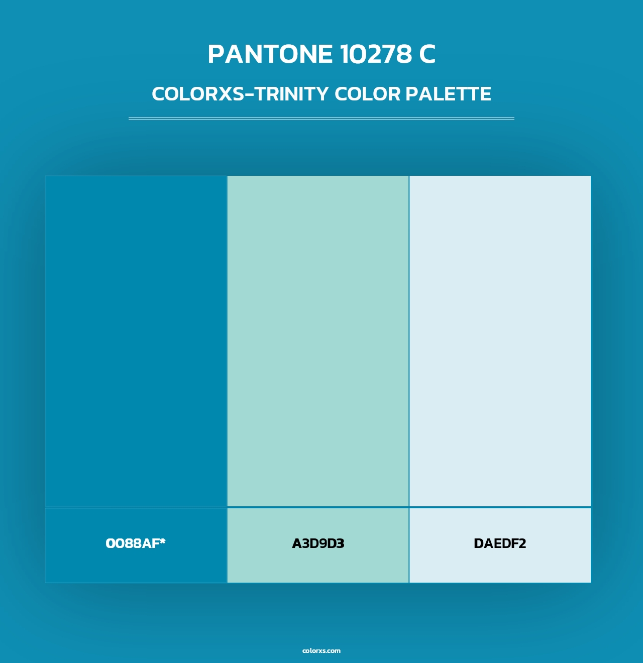 PANTONE 10278 C - Colorxs Trinity Palette