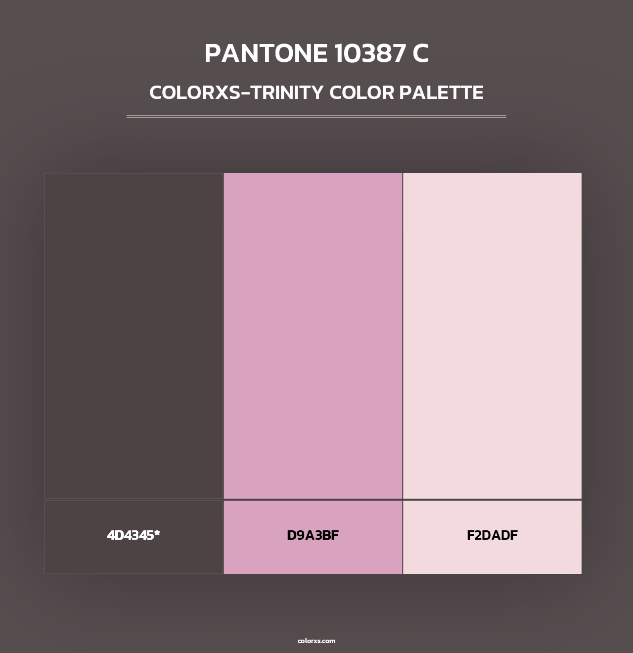 PANTONE 10387 C - Colorxs Trinity Palette