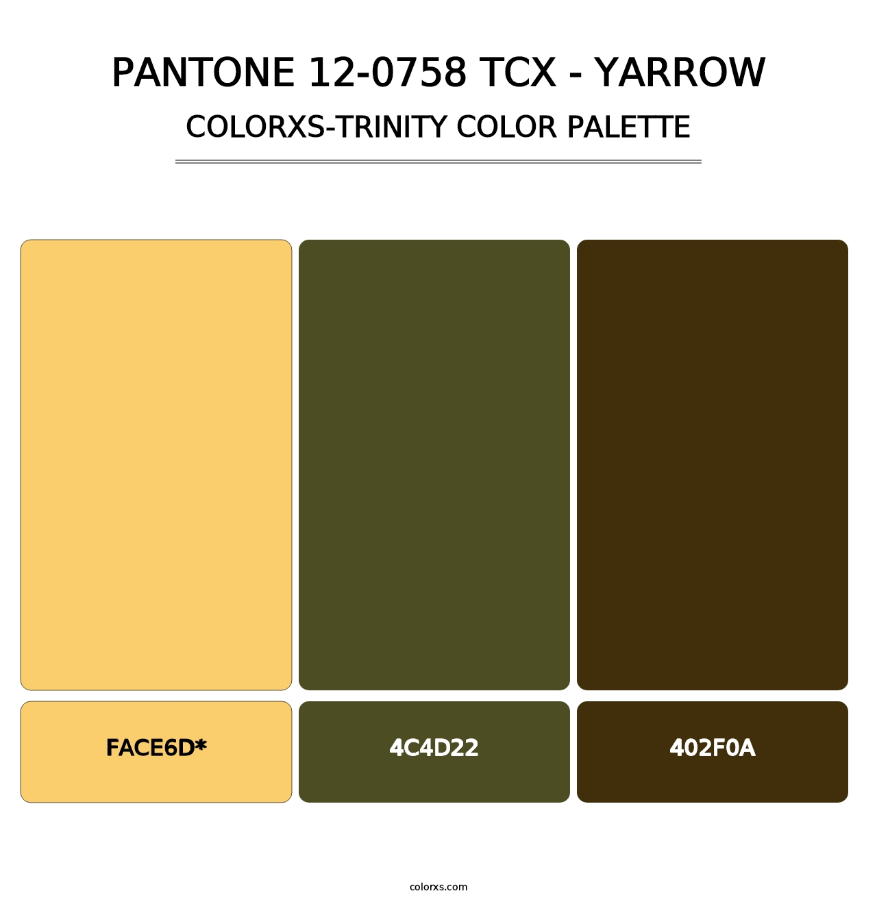 PANTONE 12-0758 TCX - Yarrow - Colorxs Trinity Palette
