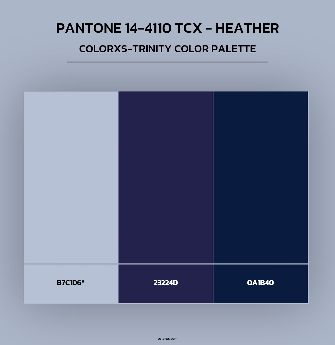 Pantone 14-4110 TCX - Heather - Colorxs Trinity Palette