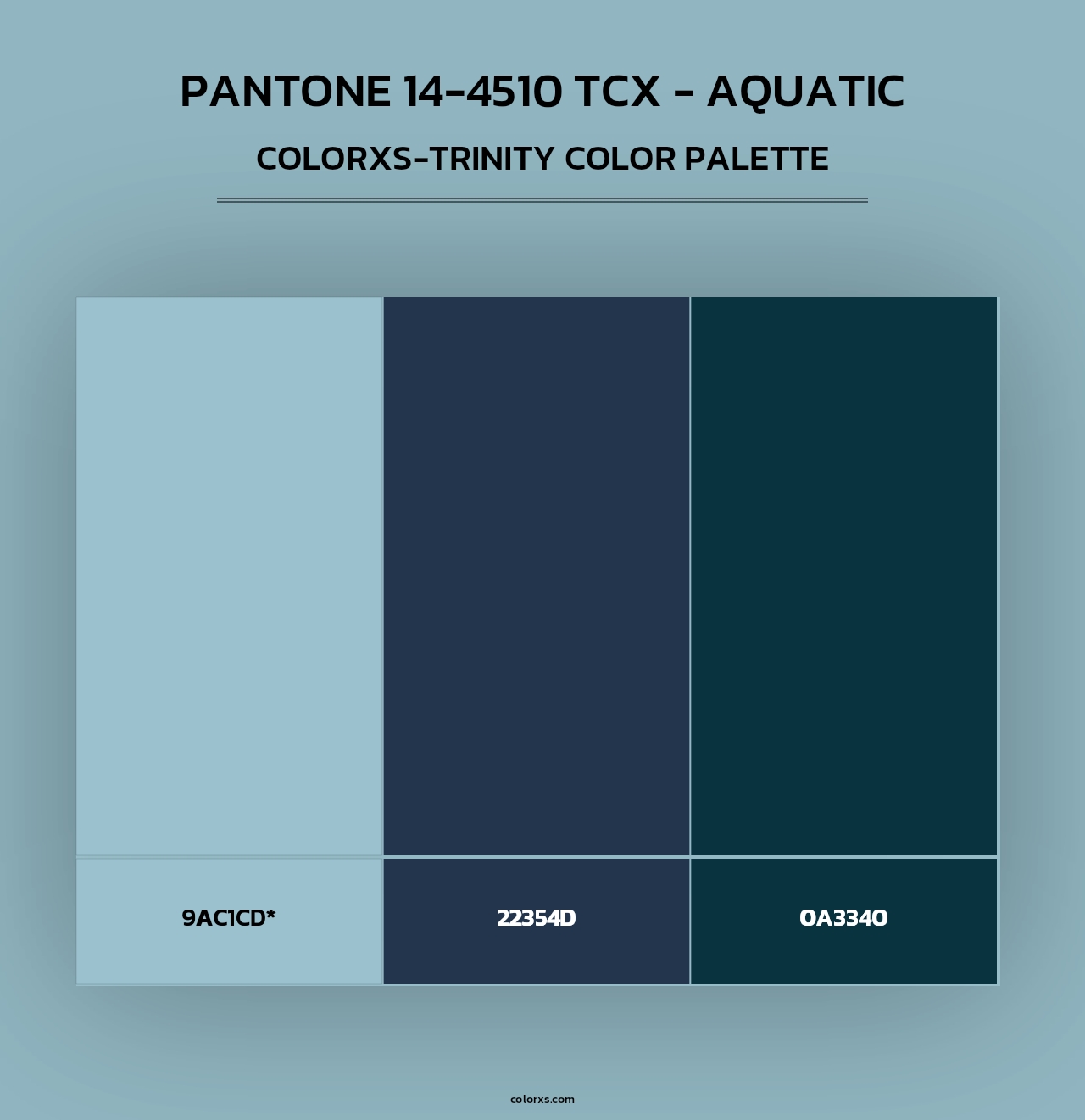 PANTONE 14-4510 TCX - Aquatic - Colorxs Trinity Palette